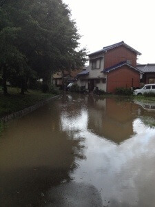 2013年9月4日、名古屋市の局地的豪雨が凄かった。