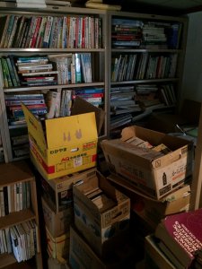 三重県津市で遺品の古本を買取しました。数学専門書を6日間に分けて運び出し。
