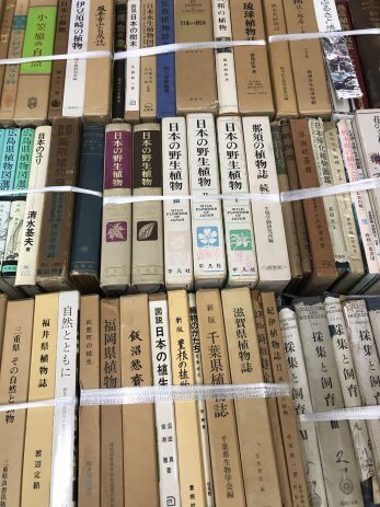 日本のシダ植物図鑑全8巻など植物関係の専門書を大量に買取しました。【愛知県稲沢市】