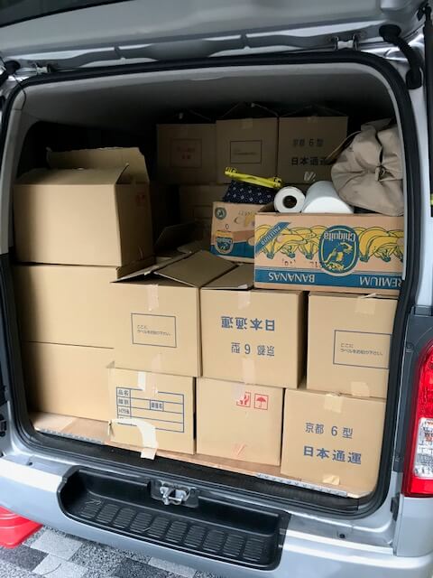 ハイエース荷台