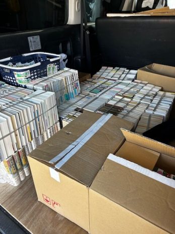 【名古屋市昭和区】遺品整理に伴う7000冊以上の本を買取しました。