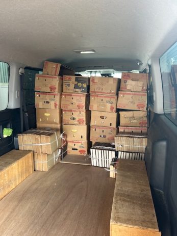 【岐阜県大野町】和本・漢籍・古地図・鳥瞰図などを出張買取しました。